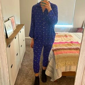 Intimately Free People Purple Medallion Set